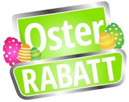 Unser traditionelles Osterrabatt!